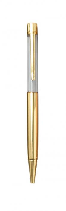 ハーバリウムボールペン　イエローゴールド　5本セット